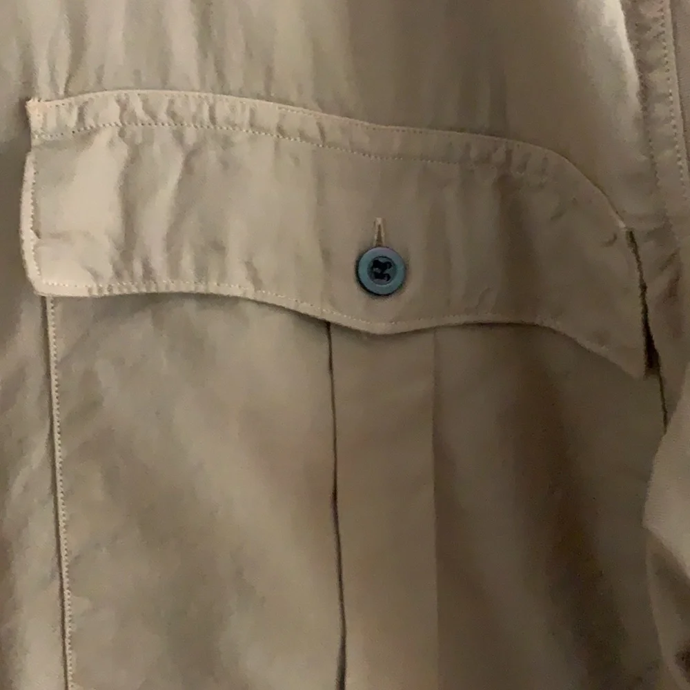 Dries Van Noten military shirt long tunic with epaulets - Picture 6 of 12